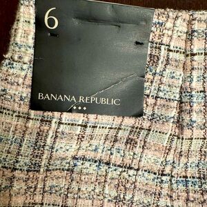 Banana Republic Multicolor Tweed Skirt